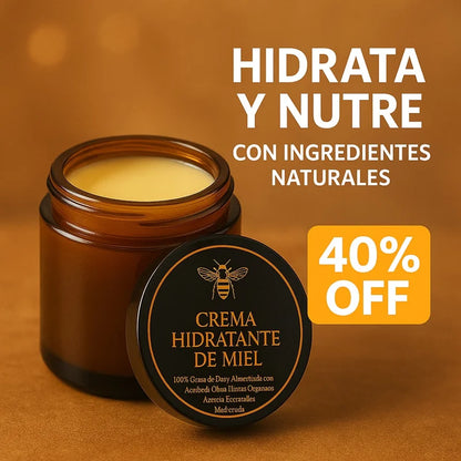 TERRA LOTUS – HIDRATACIÓN PROFUNDA Y NATURAL CON MIEL DE ABEJAS
